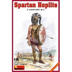 1/16 Spartan Hoplite V Century B.C. (1 figure w/base)