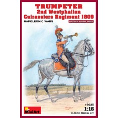 1/16 Trumpeter 2nd Westphalian Cuirassiers Regiment Napoleonic Wars 1809