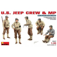 1/35 US Jeep Crew & MP (5 figures)