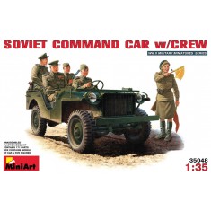 1/35 Soviet Command Car w/Crew (1 Car w/5 figures)