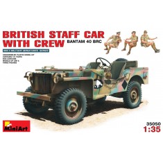 1/35 British Staff Car Bantam 40 BRC w/Crew (1 Car w/3 figures)