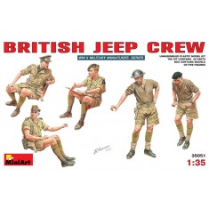 1/35 British Jeep Crew (5 figures)