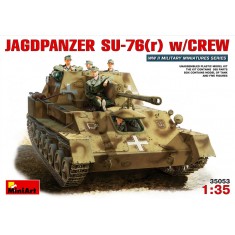 1/35 German Jagdpanzer SU-76 (r) w/Crew (1 Tank w/5 figures)