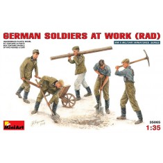 1/35 German Soldiers at Work (RAD) (Cart + 5 figures)