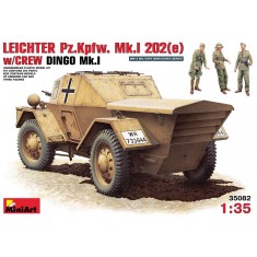 1/35 British Scout Car Dingo Mk.I Leichter Pz.Kpfw.Mk.I 202 (e) w/Crew