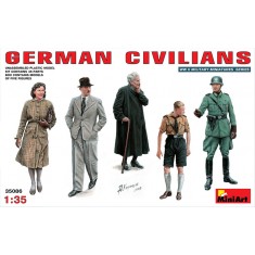 1/35 German Civilians (5 figures)