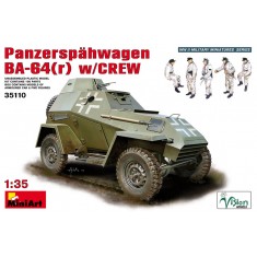 1/35 Panzerspahwagen  BA-64 (r) w/Crew 