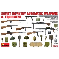 1/35 Soviet Infantry Automatic Weapons & Equipment