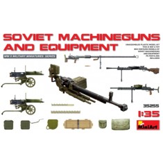 1/35 Soviet Machine Guns and Equipment Set 