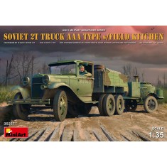 1/35 Soviet 2t Truck AAA Type with Field Kitchen