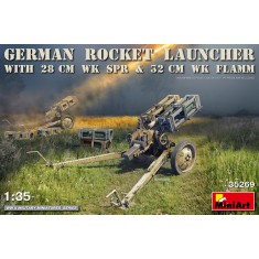 1/35 German Rocket Launcher with 28cm WK Spr & 32cm WK Flamm