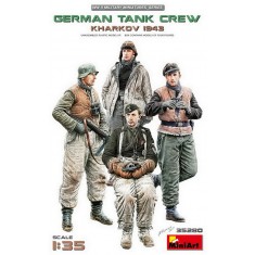 1/35 WWII German Tank Crew Kharkov 1943 (5 figures)