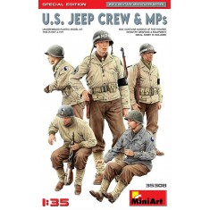 1/35 US Jeep Crew & MPs (5 figures) [Special Edition]
