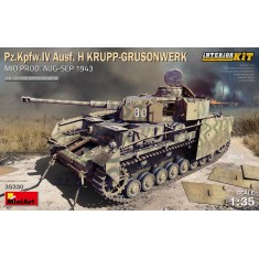 1/35 PzKpfw.IV Ausf. H Krupp-Grusonwerk Mid, Aug-Sep 1943 [Interior Kit]