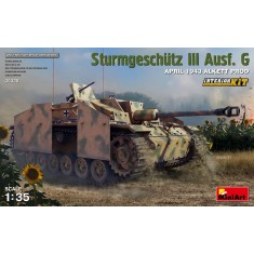 1/35 Sturmgeschutz III Ausf. G April 1943 Alkett Prod. Interior Kit