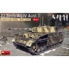 1/35 PzBeob.Wg.IV Ausf. J Late/Last Prod. 2 in 1 w/Crew