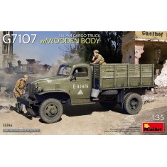 1/35 1.5t 4x4 G7107 Cargo Truck w/Wooden Body