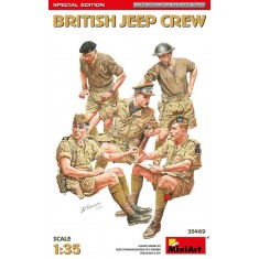 1/35 British Jeep Crew (5 figures) [Special Edition]