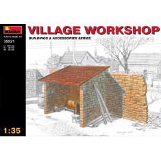 1/35 Village Workshop (Size L x H x W: 250mm x 90mm x 80mm)