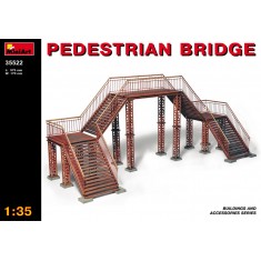1/35 Pedestrian Bridge (Size L x W: 575mm x 170mm)