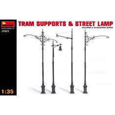 1/35 Tram Supports and Street Lamps