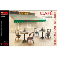 1/35 Cafe Furniture and Crockery
