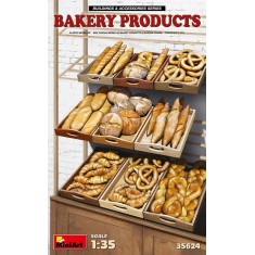 1/35 Bakery Products & Wooden Crates
