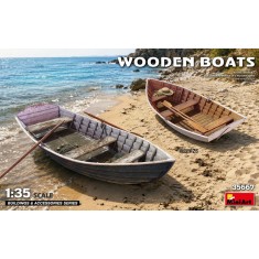 1/35 Wooden Boats (2pcs)