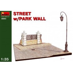 1/35 Street w/Park Wall (Base Size: 248mm x 213mm)