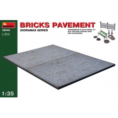 1/35 Bricks Pavement (Accessories+Diorama Base, Base Size: 336mm x 249mm)