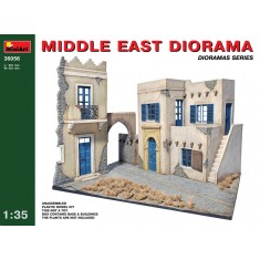 1/35 Middle East Diorama (Buildings+Diorama Base, Base Size: 351mm x 251mm)