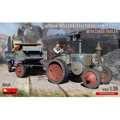 1/35 German Industrial Tractor D8511 Mod. 1936 w/Cargo Trailer