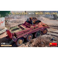 1/35 Sd.Kfz.234 with MG151 Drilling MiniArt 40014