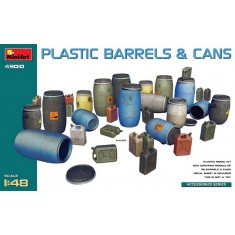 1/48 Plastic Barrels & Cans