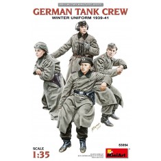 1/35 German Tank Crew in Winter Uniform 1939-1941 (4 Figures)