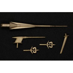 1/32 Pitots, Antennas for MiG-29 Fulcrum