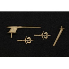 1/32 Pitot, Antennas for MiG-29 Fulcrum