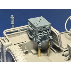 1/16 WWII US 1/4 Ton 4x4 Truck SCR-510/620 Radio