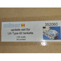 1/35 IJA Type 92 Tank Update Set for Pit-Road kits