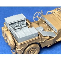1/35 WWII USMC MZ-1 Radio Jeep Conversion set for Tamiya kit   