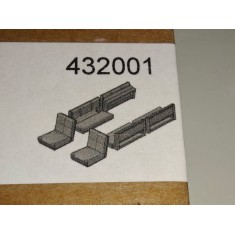 1/43 Land Rover Seats and Benches