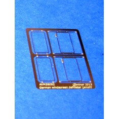1/35 WWII German Windshield Defroster set (3pcs)