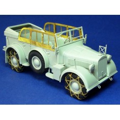 1/35 Horch 901 Canvas Side Windows Set for Italeri/Tamiya kit (16 PE parts)