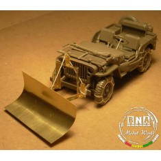 1/48 Snow Plow for US WWII 1/4 Ton 4x4 Truck for Hasegawa kit