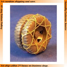 Tyre Chains for 1/48 WWII German 3ton Truck (2 units)
