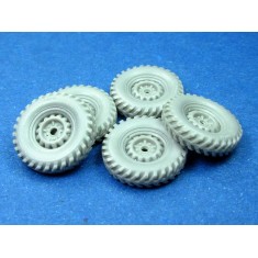 1/35 GAZ-M1 Wheels Early Military Pattern