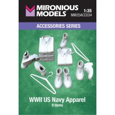 1/35 WWII US Navy Apparel