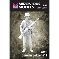 1/35 WWII German Soldier #11