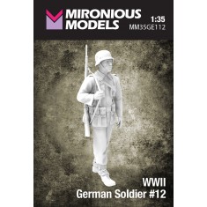 1/35 WWII German Soldier #12