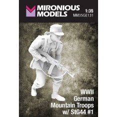 1/35 WWII German Mountain Troops I with StG 44 #1